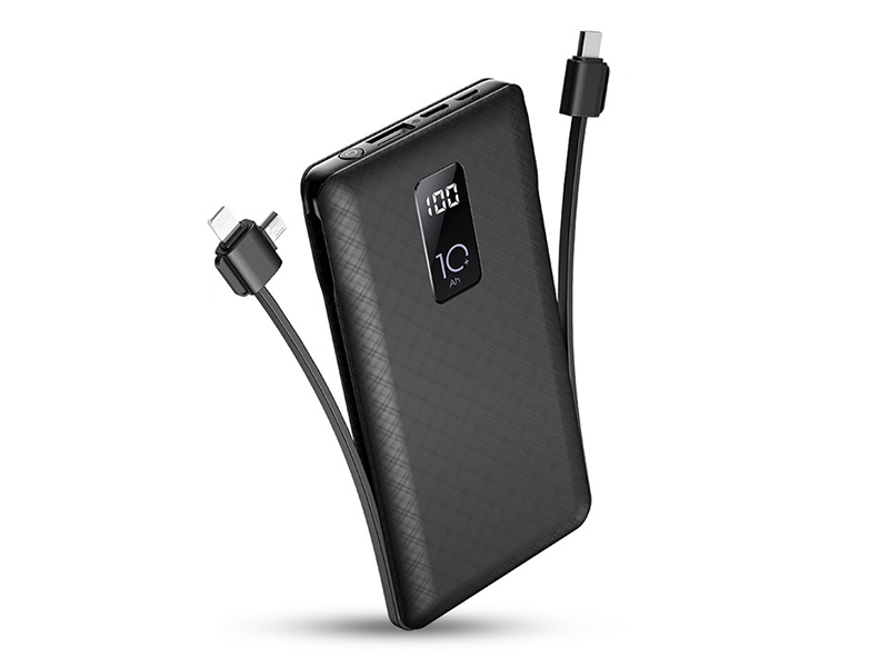 帶線充電寶